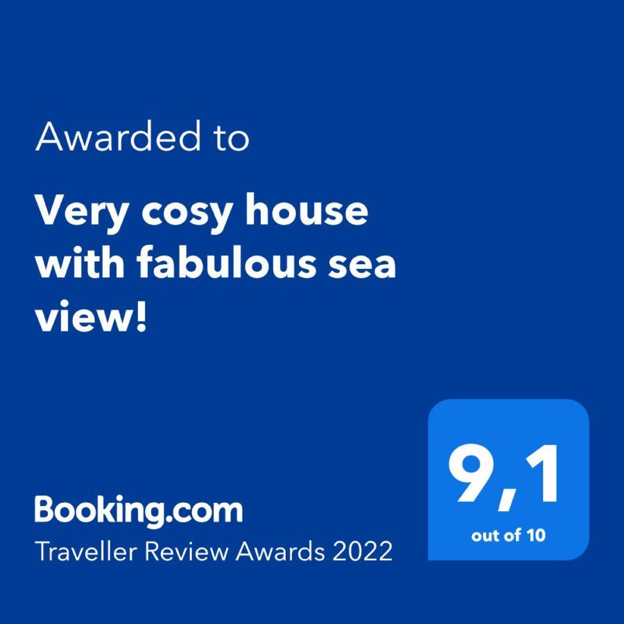 Very Cosy House With Fabulous Sea View! Pietra Ligure Exteriör bild